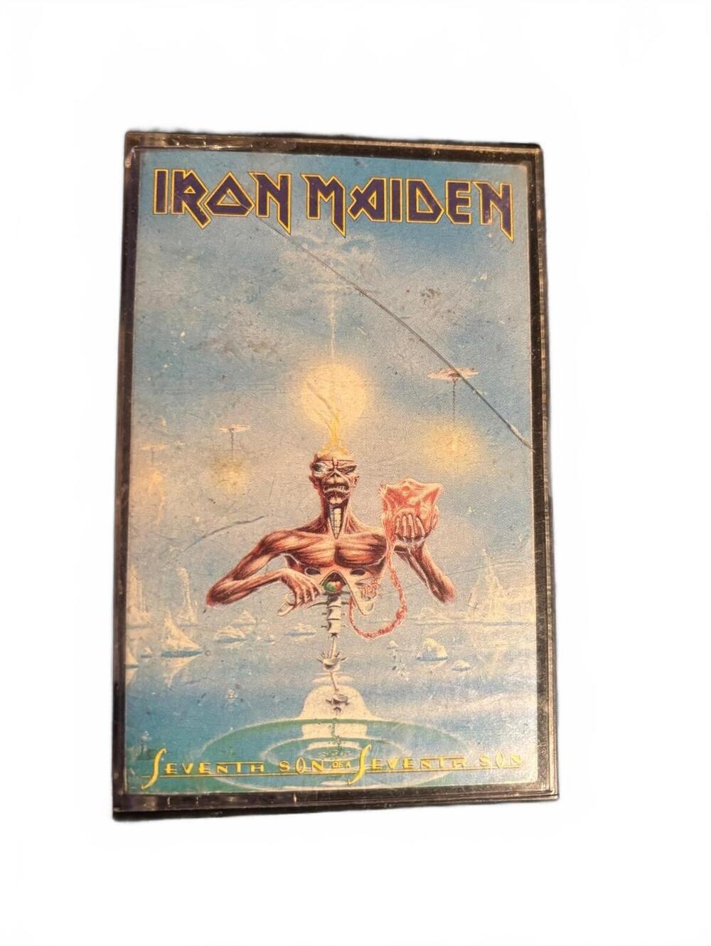 Iron Maiden Seventh Son 1988 Cassette C4-90258 Vintage